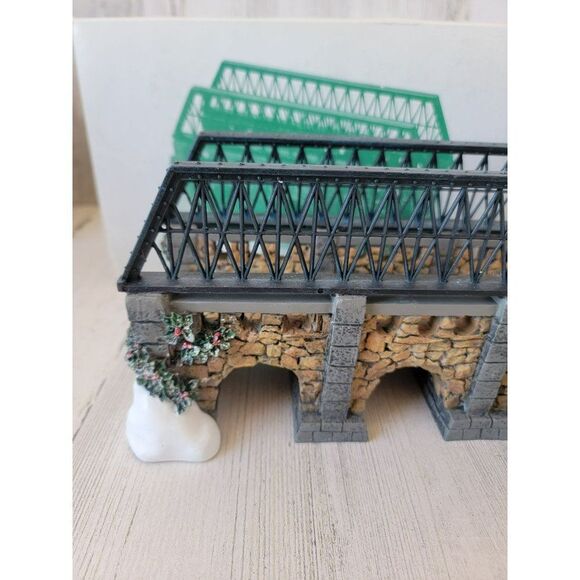 Dept 56 52647 Stone Trestle Bridge snow village accessory Xmas - Picture 3 of 8